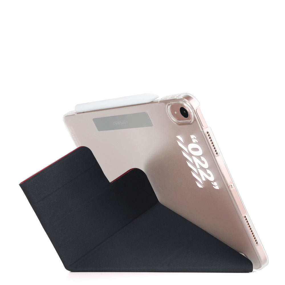 iPad Air 10.9 2022 (5.Nesil) Kılıf SkinArma Kalemlikli Arkası Şeffaf Standlı Magnetik Taihi Sora Kılıf