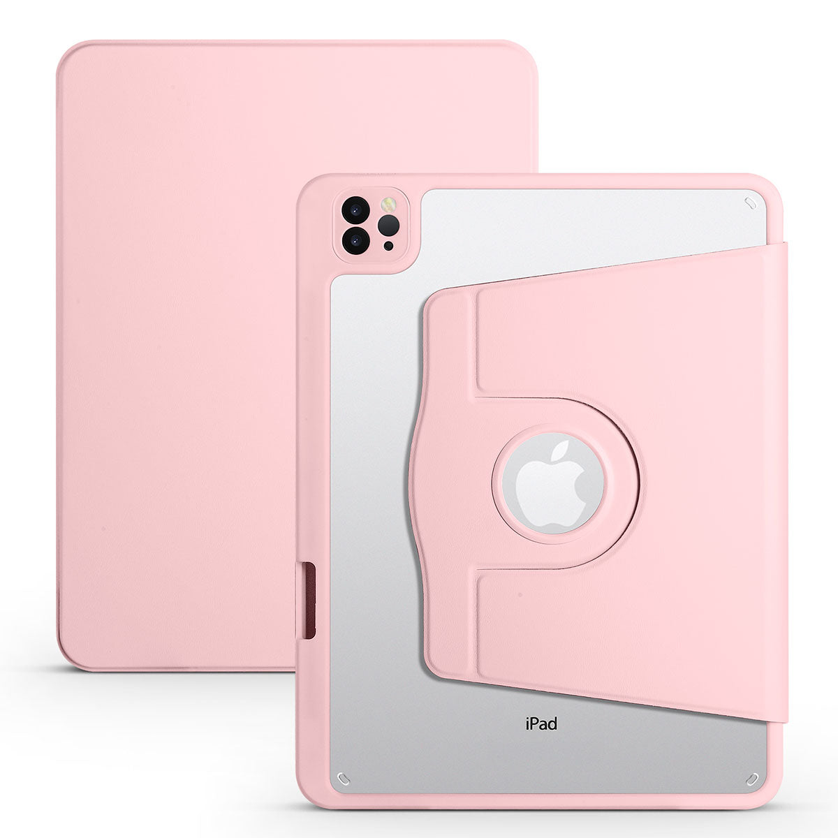 iPad Air 10.9 2022 (5.Nesil) Kılıf Zore Termik Kalem Bölmeli Dönebilen Standlı Kılıf