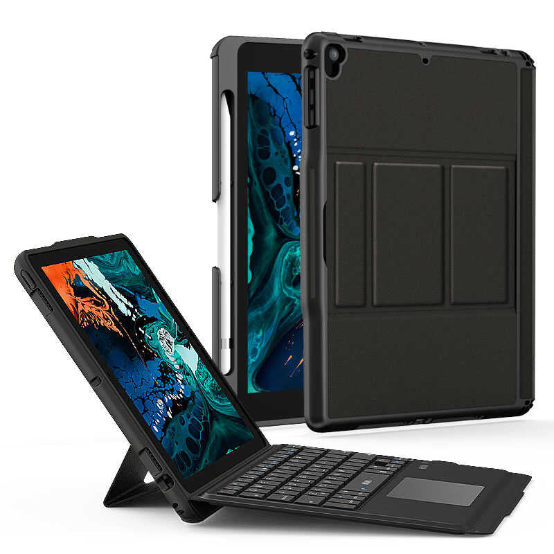 iPad Air 10.9 2022 (5.Nesil) Wiwu Keyboard Folio Kablosuz Klavyeli Kılıf