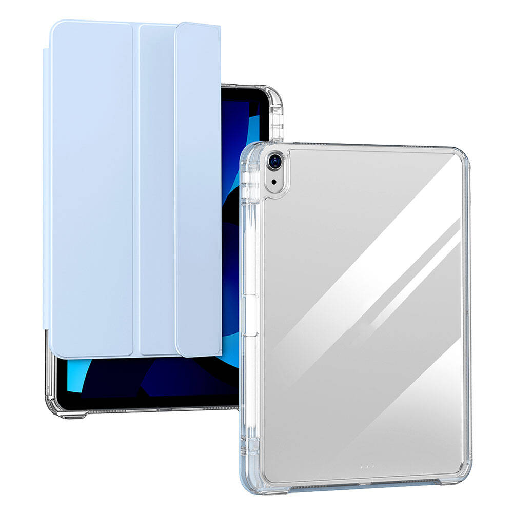 iPad Air 11 2024 Kılıf Magnetik Ayrılabilen Airbagli Zore Sliding Tablet Kılıfı