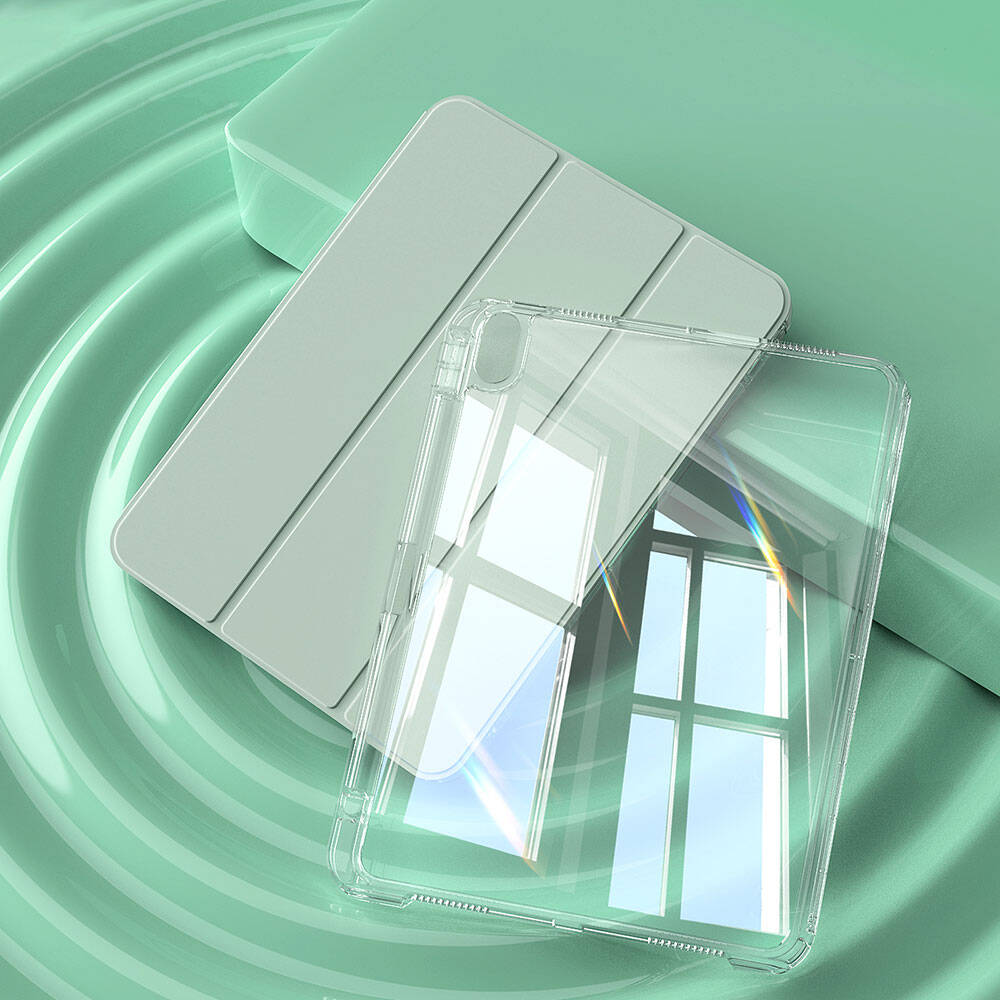 iPad Air 11 2024 Kılıf Magnetik Ayrılabilen Airbagli Zore Sliding Tablet Kılıfı