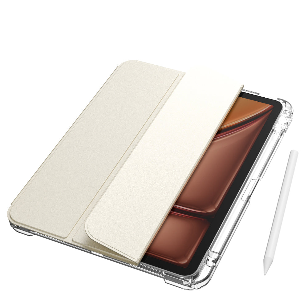 iPad Air 11 2024 Kılıf Magnetik Ayrılabilen Airbagli Zore Sliding Tablet Kılıfı