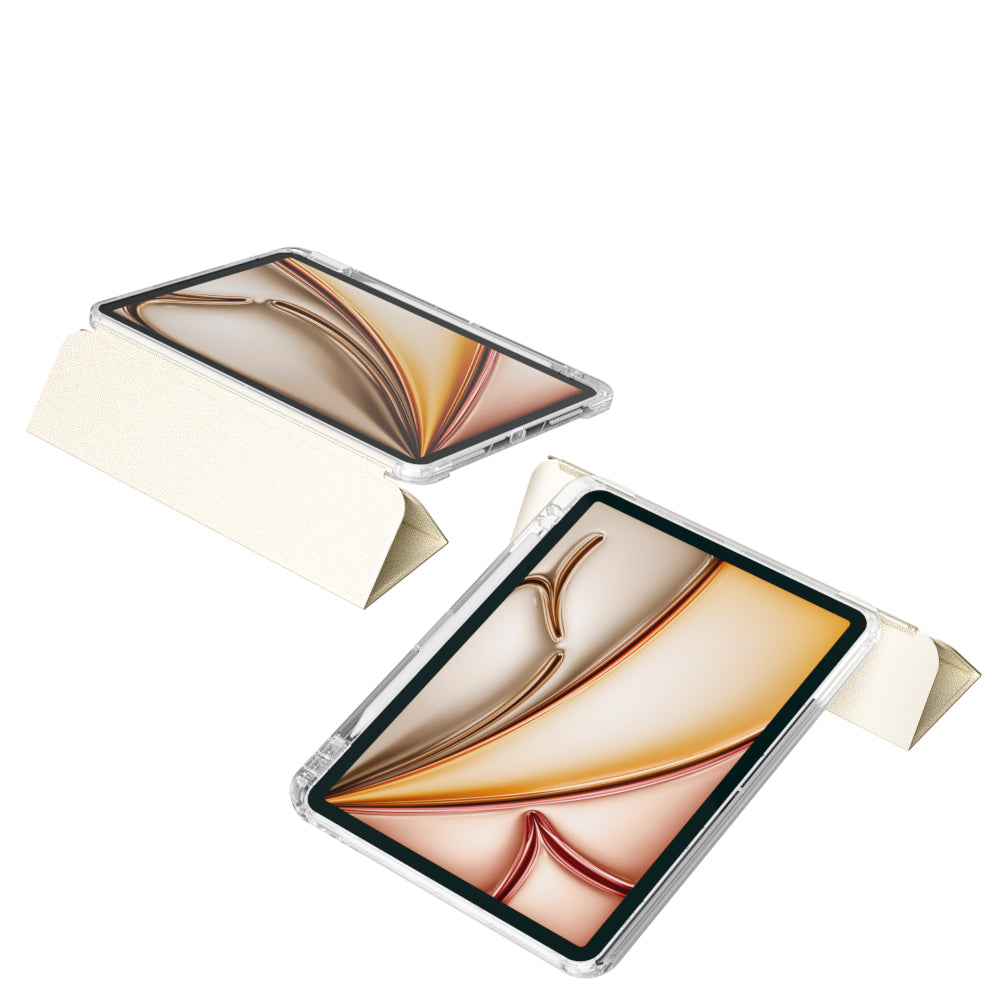 iPad Air 11 2024 Kılıf Magnetik Ayrılabilen Airbagli Zore Sliding Tablet Kılıfı