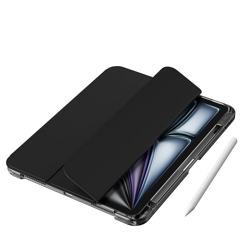 iPad Air 11 2024 Kılıf Magnetik Ayrılabilen Airbagli Zore Sliding Tablet Kılıfı