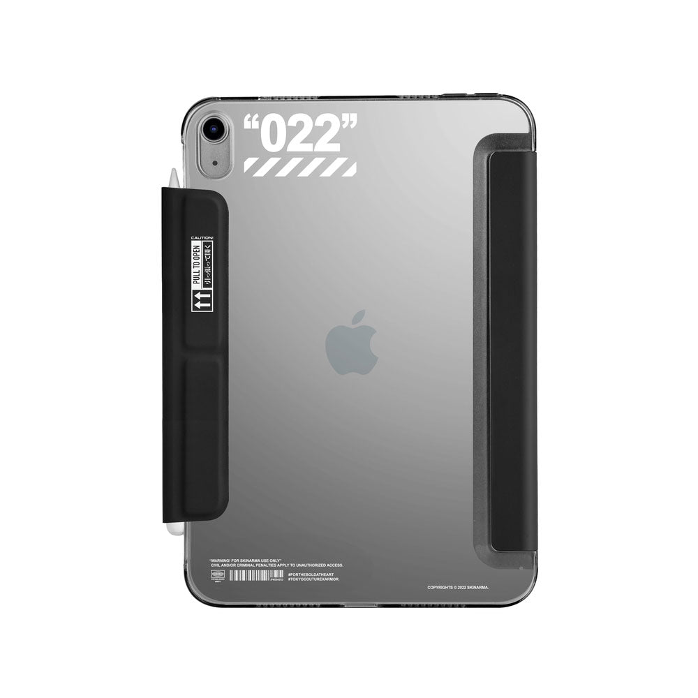 iPad Air 11 2024 Kılıf SkinArma Kalemlikli Arkası Şeffaf Standlı Magnetik Taihi Sora Kılıf