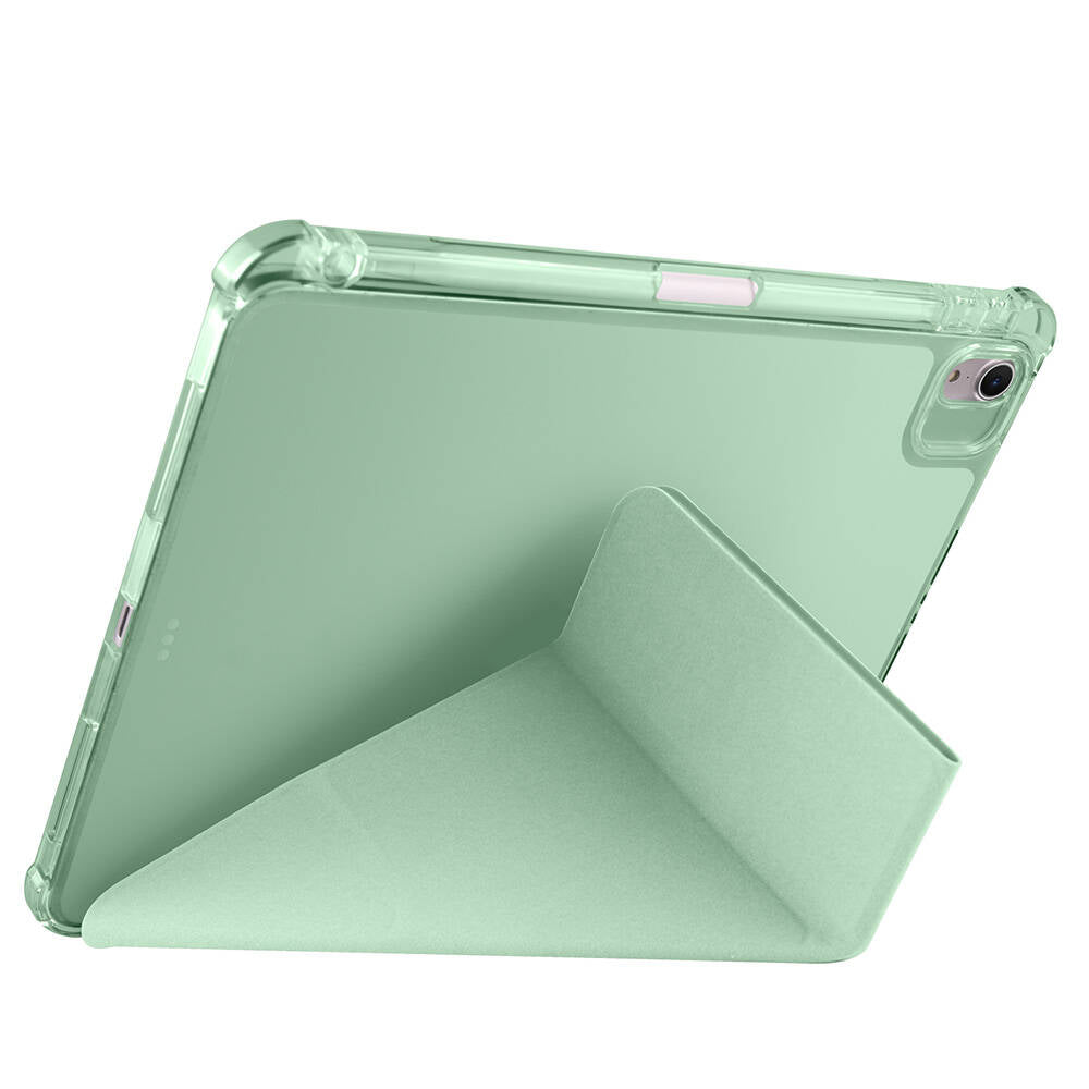 iPad Air 11 2024 Kılıf Zore Tri Folding Kalem Bölmeli Standlı Kılıf