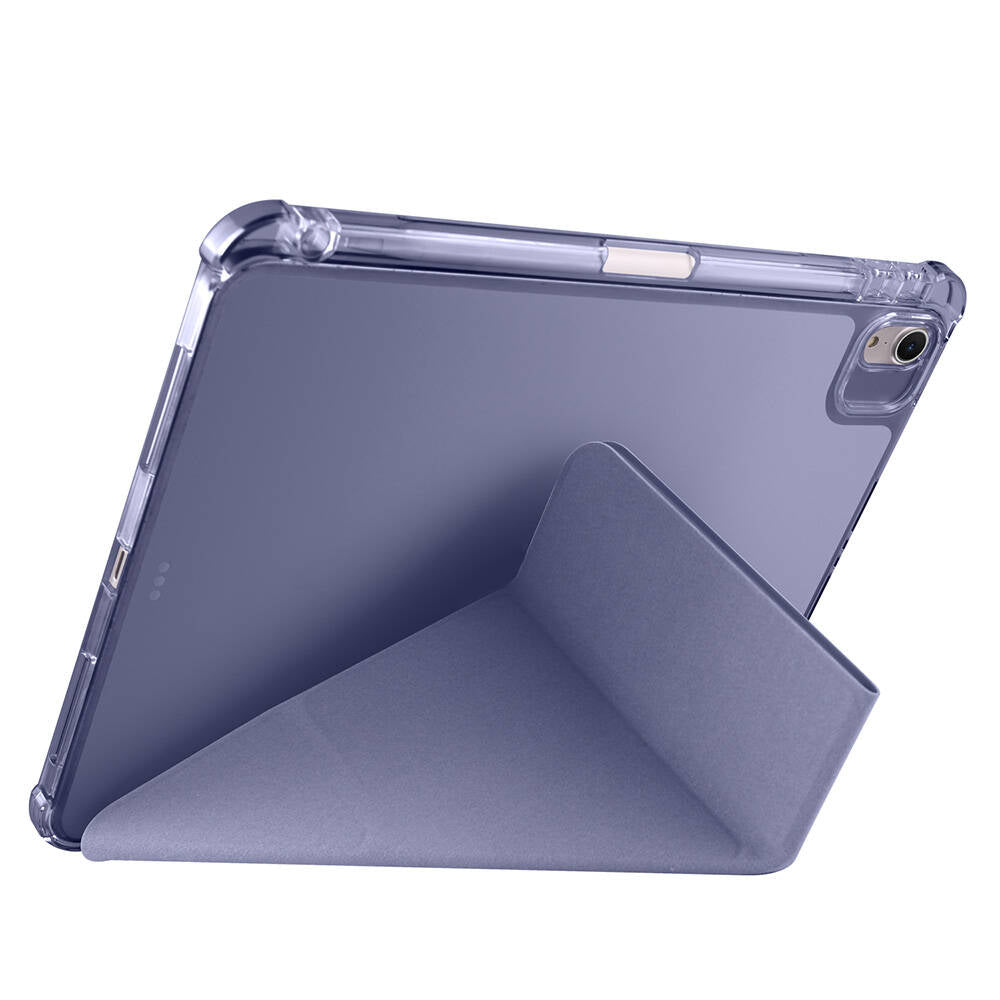 iPad Air 11 2024 Kılıf Zore Tri Folding Kalem Bölmeli Standlı Kılıf