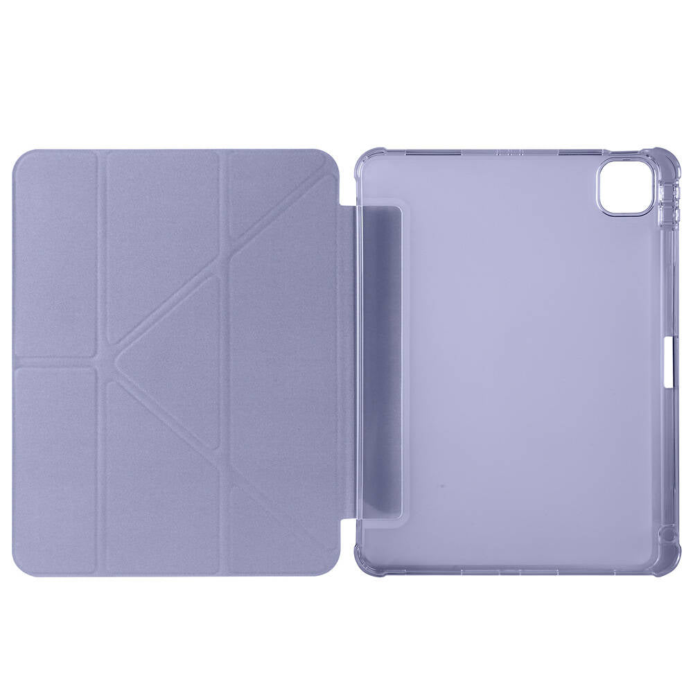 iPad Air 11 2024 Kılıf Zore Tri Folding Kalem Bölmeli Standlı Kılıf