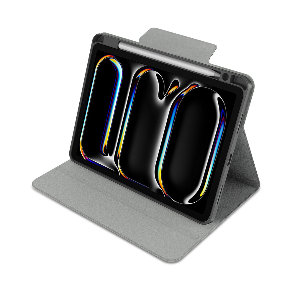 iPad Air 11 2024 Raptic Spin Detachable Folio PU Ayrılabilir Kalem Bölmeli Standlı Kılıf