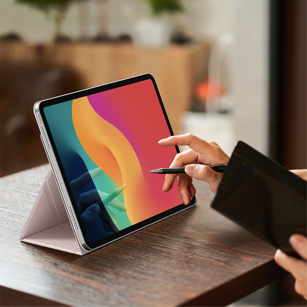 iPad Air 11 2025 M3 Amazingthing Matte Pro Mag Folio Katlanabilir Magnetik Standlı Kılıf