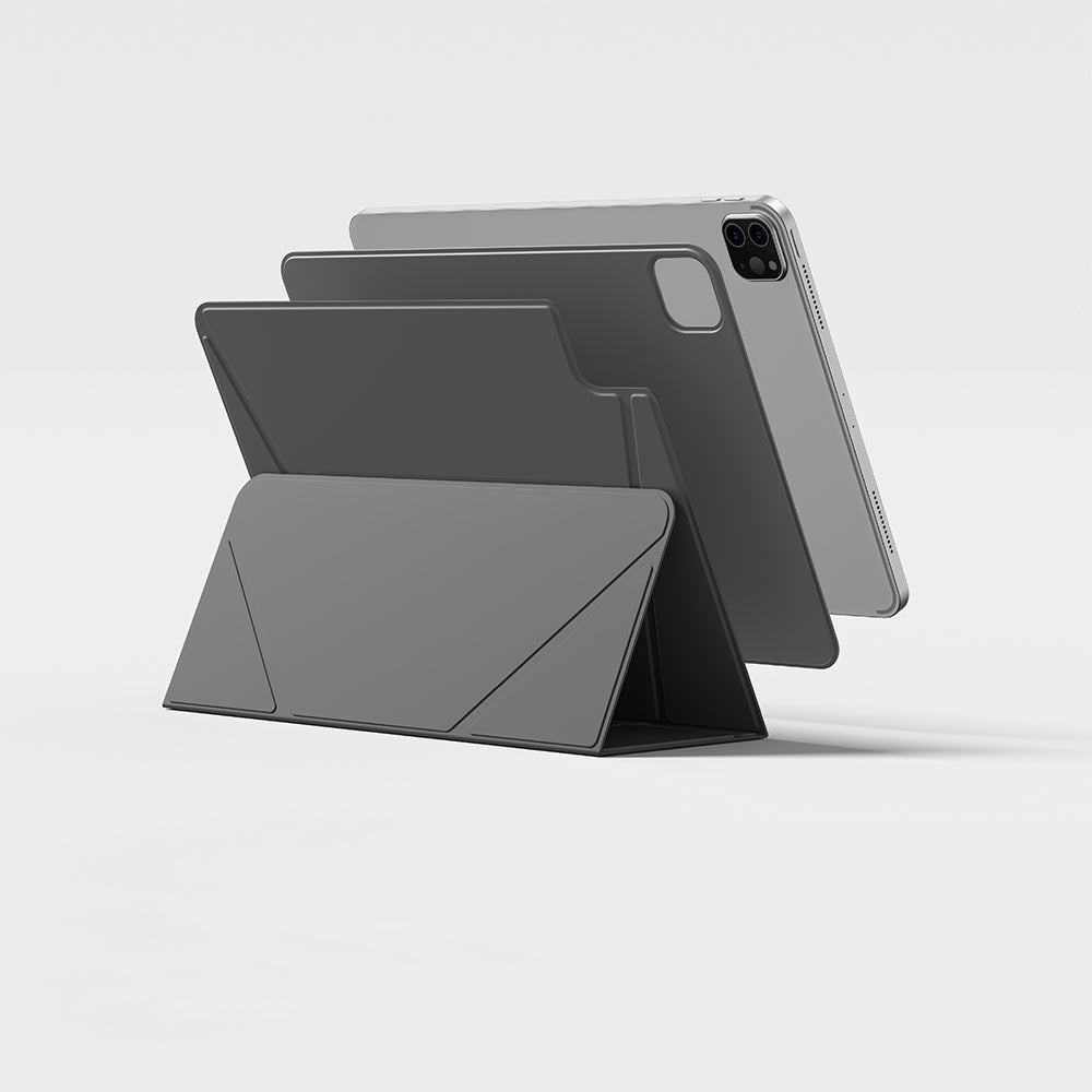 iPad Air 11 2025 M3 Amazingthing Matte Pro Mag Folio Katlanabilir Magnetik Standlı Kılıf