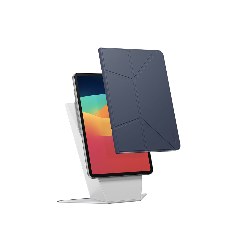 iPad Air 11 2025 M3 Amazingthing Matte Pro Mag Folio Katlanabilir Magnetik Standlı Kılıf