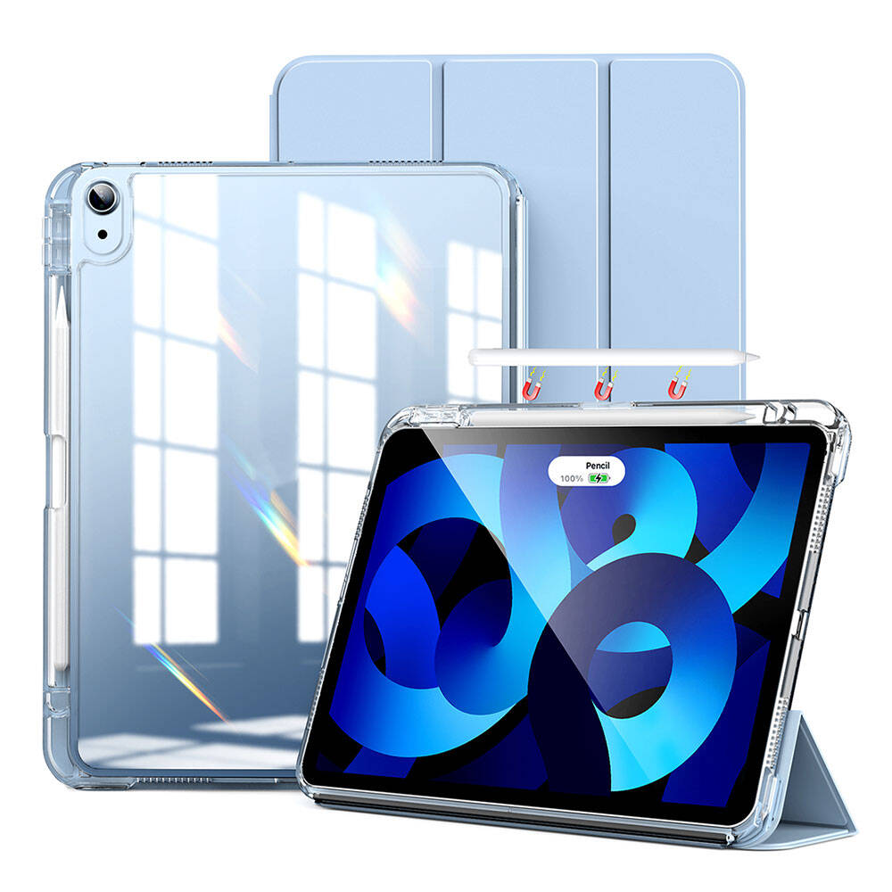 iPad Air 11 2025 M3 Kılıf Magnetik Ayrılabilen Airbagli Zore Sliding Tablet Kılıfı