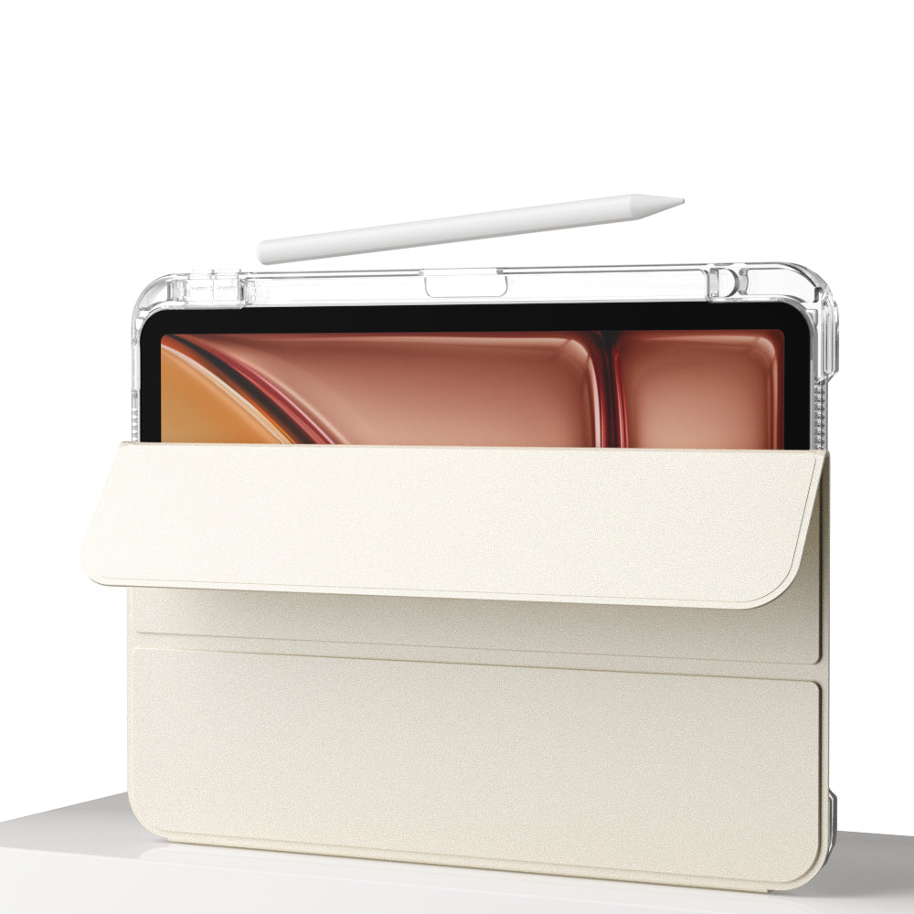 iPad Air 11 2025 M3 Kılıf Magnetik Ayrılabilen Airbagli Zore Sliding Tablet Kılıfı