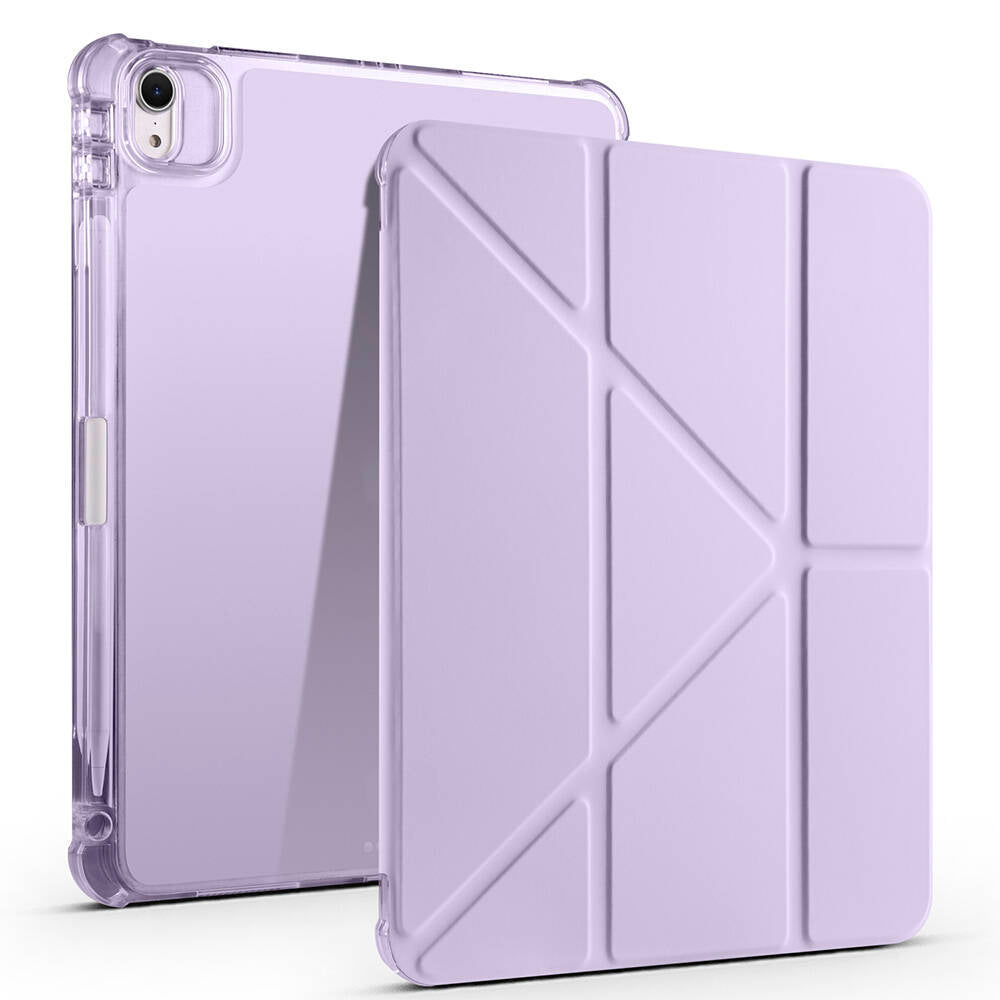iPad Air 11 2025 M3 Kılıf Zore Tri Folding Kalem Bölmeli Standlı Kılıf