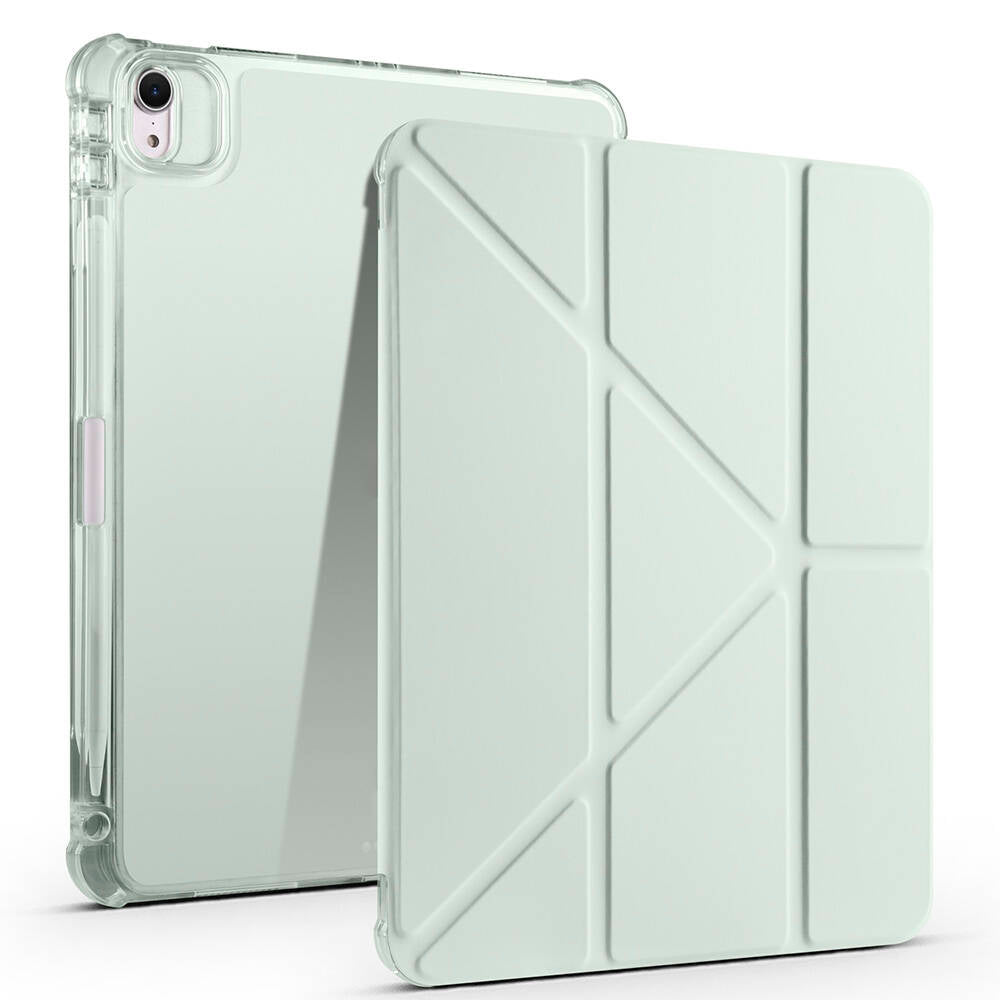 iPad Air 11 2025 M3 Kılıf Zore Tri Folding Kalem Bölmeli Standlı Kılıf