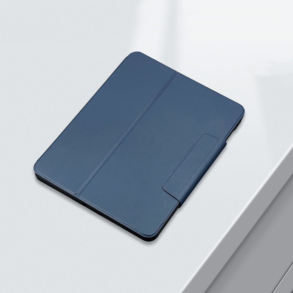 iPad Air 11 2025 M3 Raptic Spin Detachable Folio PU Ayrılabilir Kalem Bölmeli Standlı Kılıf