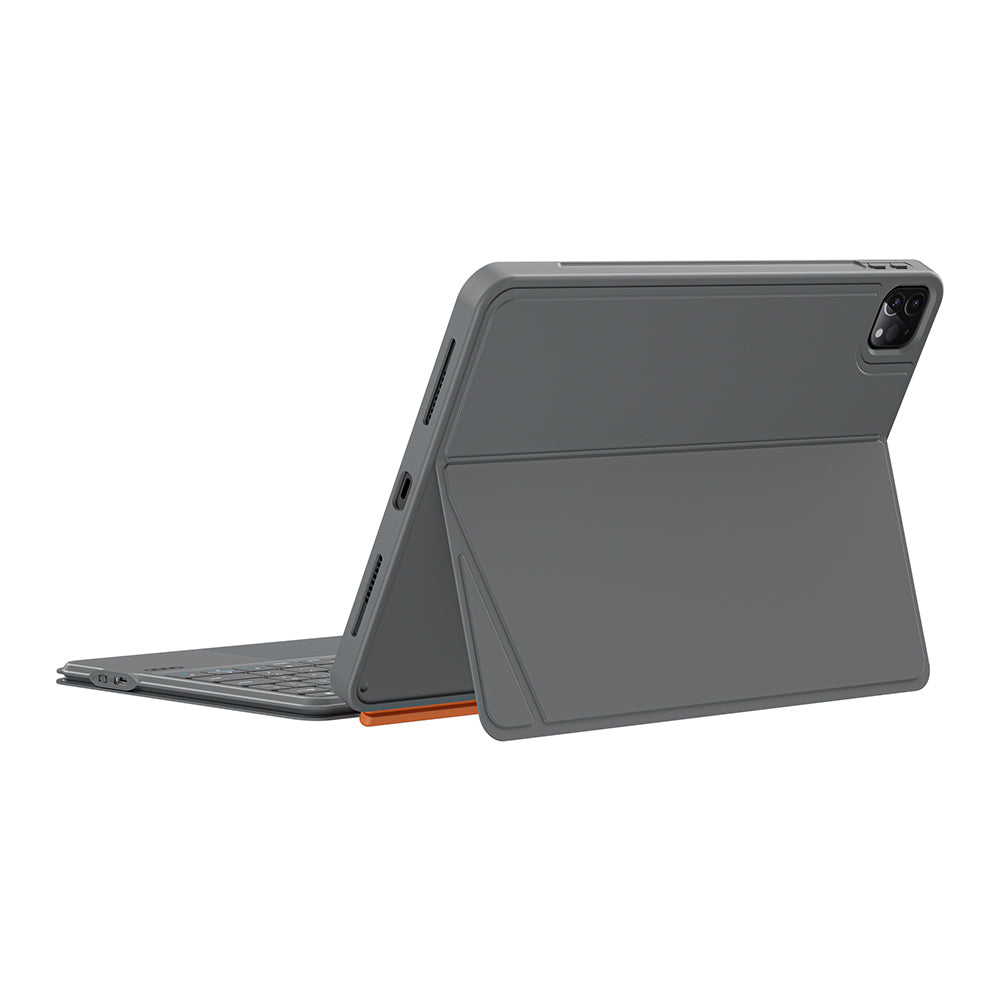 iPad Air 11 2025 M3 Wiwu MK-005 Combo 3in1 Kalem Bölmeli Klavyeli Standlı Kılıf
