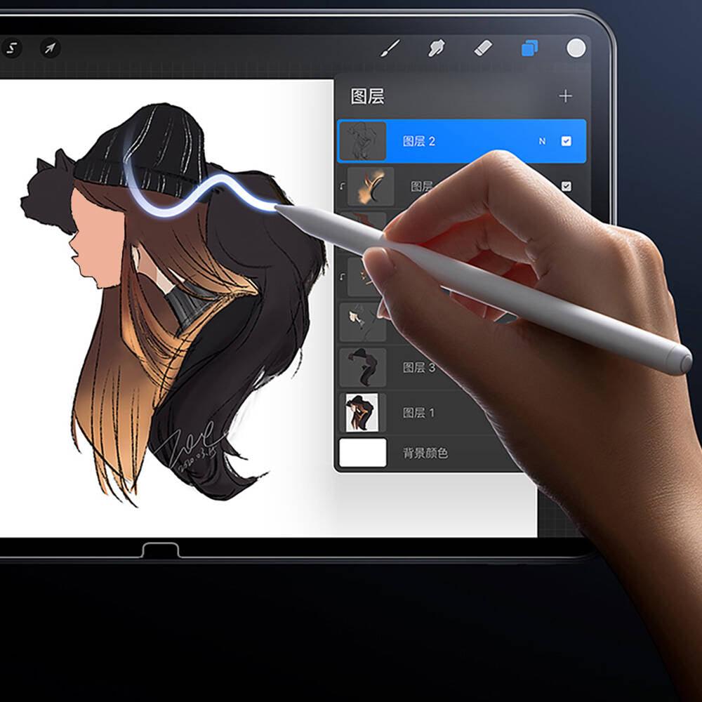 iPad Air 11 2025 M3 Wiwu Wi-GQ003 iVista Serisi Oleofobik HD Temperli Cam Ekran Koruyucu