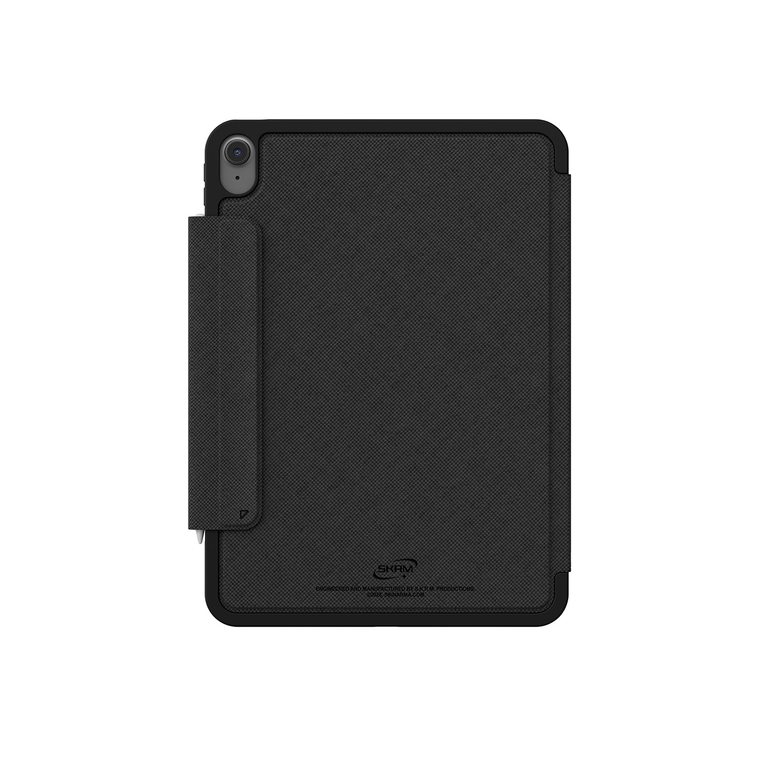 iPad Air 11 2026 M4 Kılıf Skinarma Kalemlikli Dokulu Tasarım Standlı Magnetik Trilon Kılıf