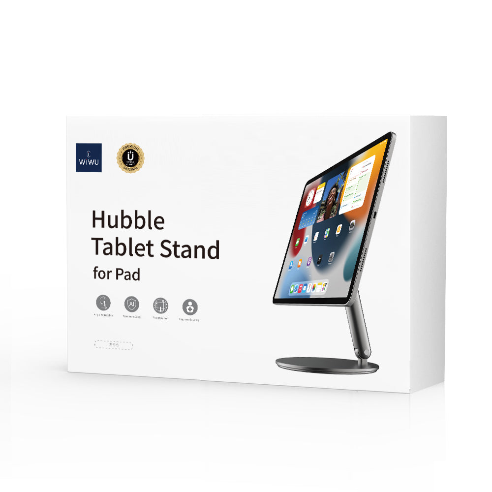 iPad Air 12.9 2020 (4.Nesil) Wiwu ZM-310 360 Derece Dönebilen Magnetik Başlıklı Tablet Standı