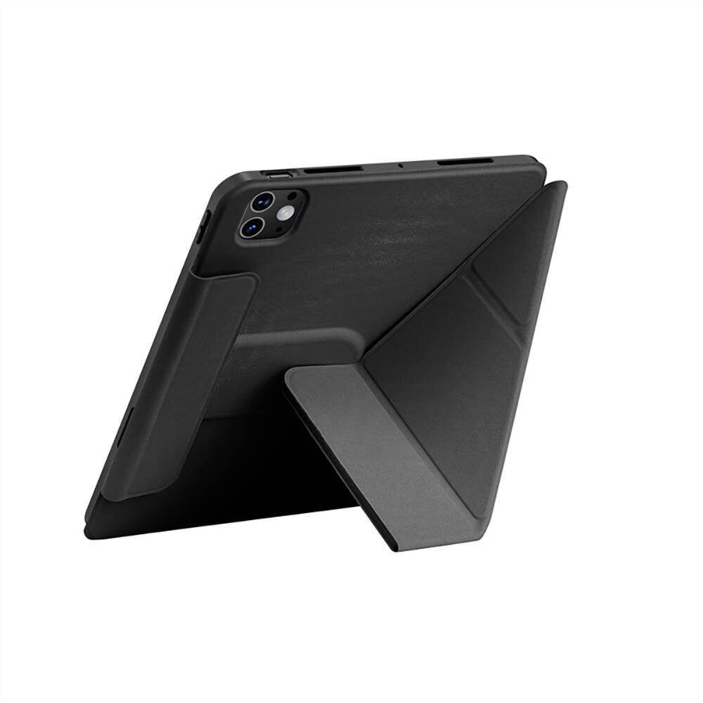 iPad Air 12.9 2022 M2 Wiwu 360° Dönebilen Standlı Magnetik Koruyucu Tablet Kılıfı