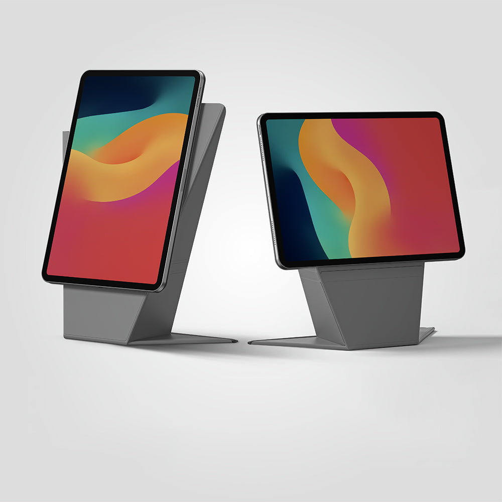 iPad Air 13 2024 Amazingthing Matte Pro Mag Folio Katlanabilir Magnetik Standlı Kılıf