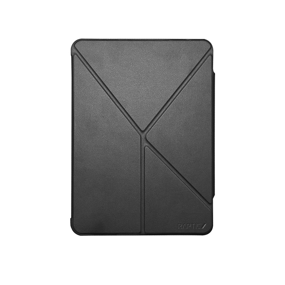 iPad Air 13 2024 Raptic Clear Folio Airbagli Şeffaf Kılıflı Katlanabilir Standlı Kılıf