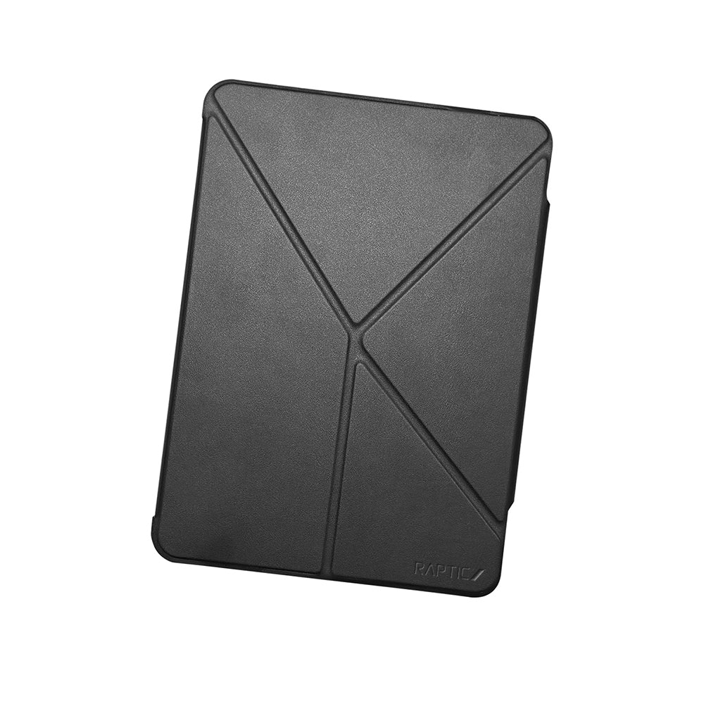 iPad Air 13 2024 Raptic Clear Folio Airbagli Şeffaf Kılıflı Katlanabilir Standlı Kılıf