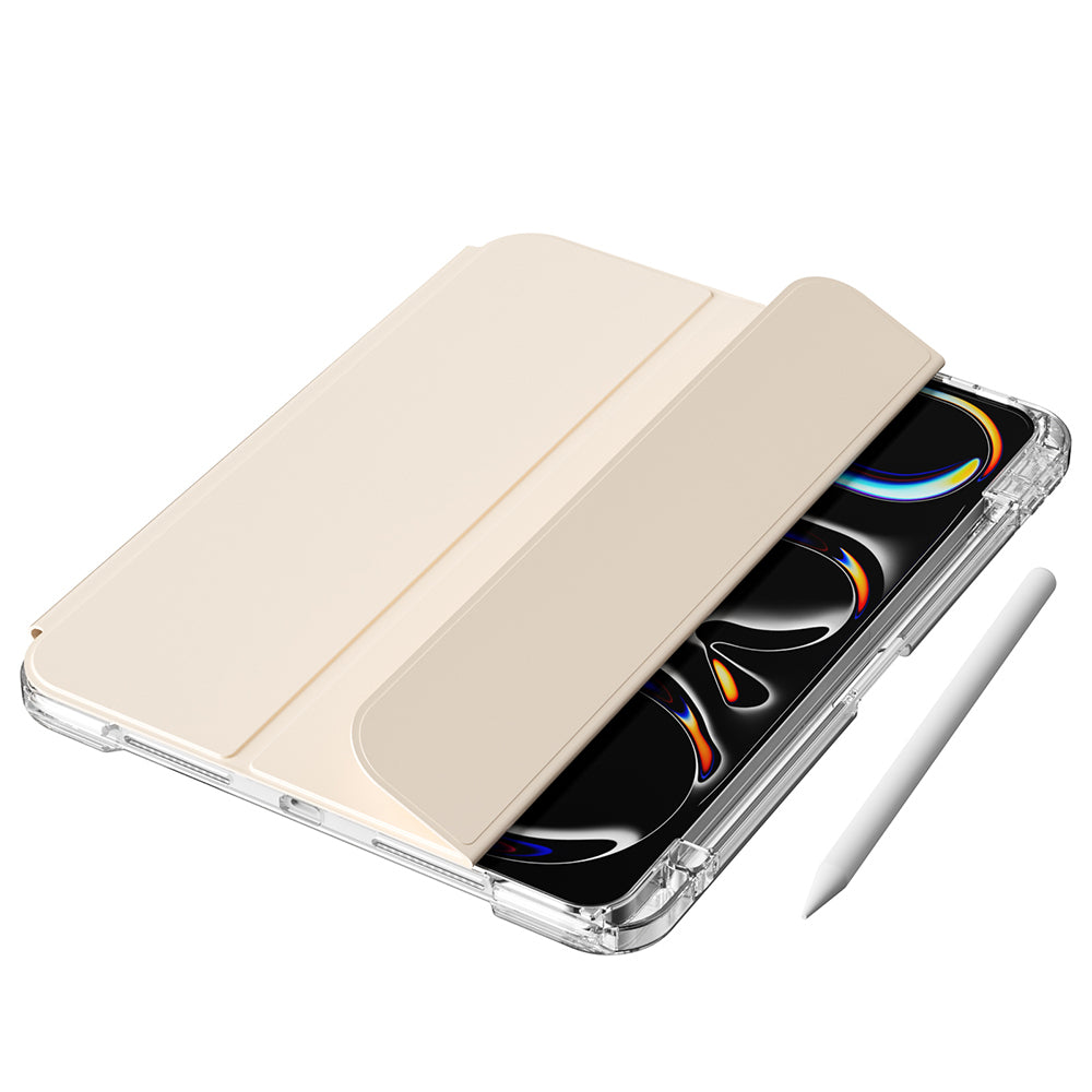 iPad Air 13 2025 M3 Kılıf Magnetik Ayrılabilen Airbagli Zore Sliding Tablet Kılıfı