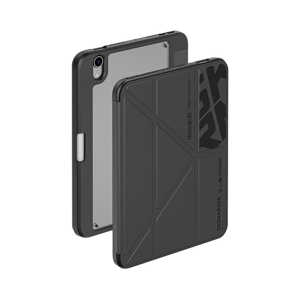 iPad Mini 2021 (6.Nesil) Kılıf Skinarma Desenli Airbag Tasarımlı Standlı Spunk Kılıf