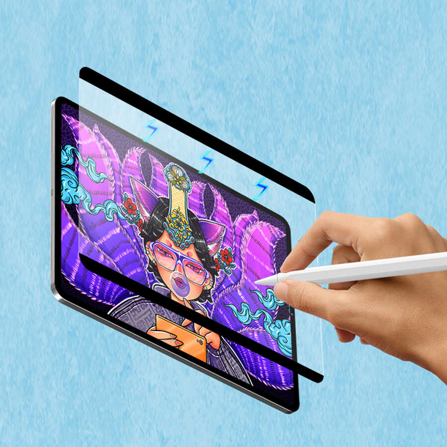 iPad Mini 2021 (6.Nesil) Wiwu Removable Mıknatıslı Ekran Koruyucu