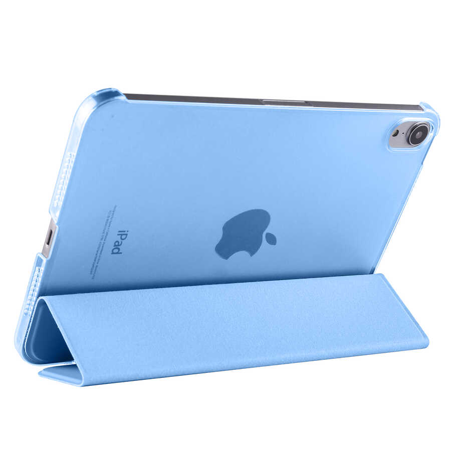 iPad Mini 2021 (6.Nesil) Zore Smart Cover Standlı 1-1 Kılıf