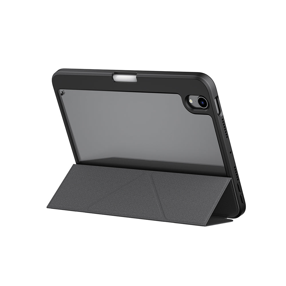 iPad Mini 2024 (7.Nesil) Kılıf Skinarma Desenli Airbag Tasarımlı Standlı Spunk Kılıf