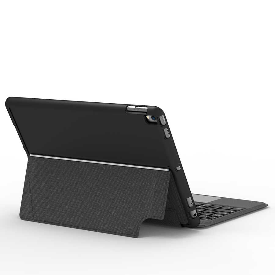 iPad Pro 10.5 (7.Nesil) Wiwu Mag Touch Klavyeli Standlı Kılıf