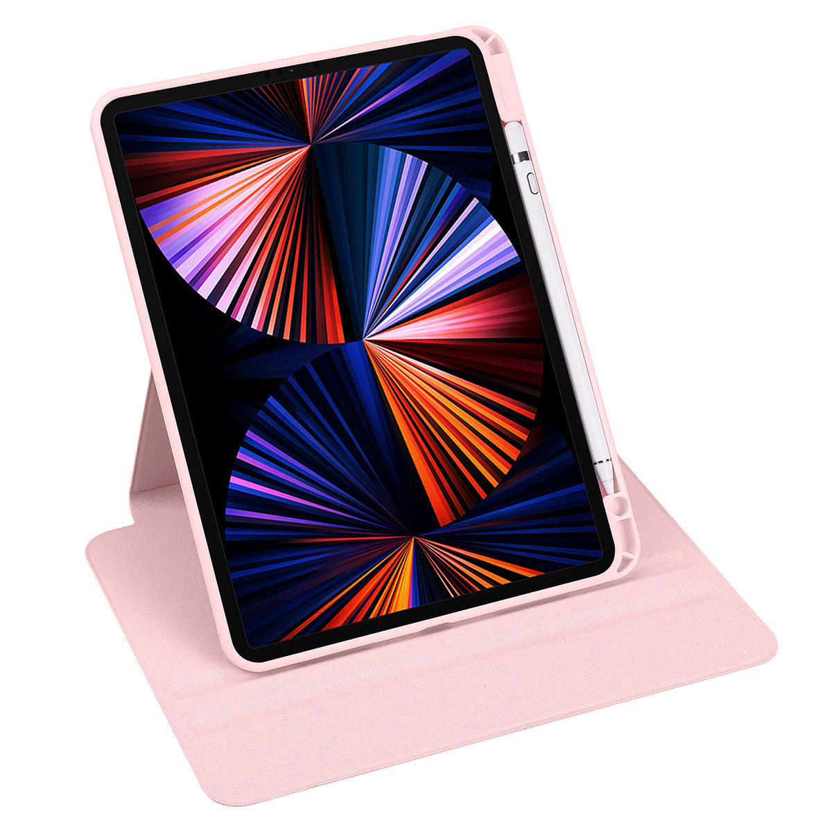 iPad Pro 11 2018 Kılıf Zore Termik Kalem Bölmeli Dönebilen Standlı Kılıf