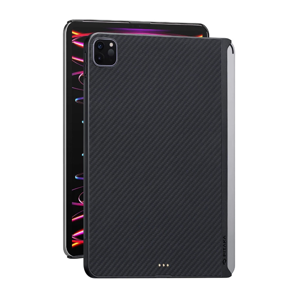 iPad Pro 11 2020 (2.Nesil) Kılıf Aramid Fiber Pitaka Ultra-Slim Classic Serisi Tablet Kılıf