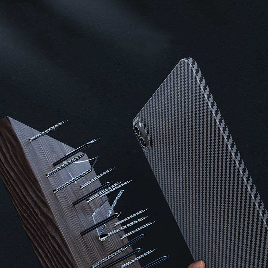 iPad Pro 11 2020 (2.Nesil) Kılıf Benks Essential Kevlar Karbon Fiber Kılıf