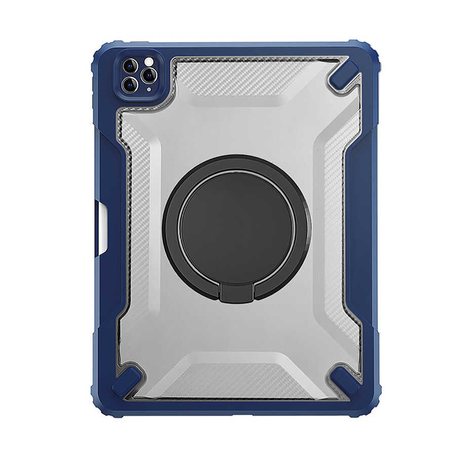iPad Pro 11 2020 (2.Nesil) Wiwu Mecha Dönebilen Standlı Tablet Kılıfı