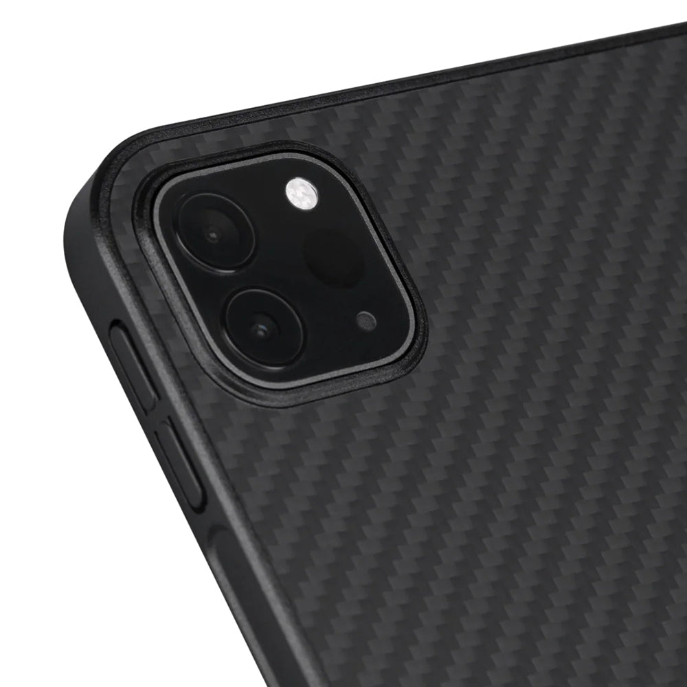 iPad Pro 11 2021 (3.Nesil) Kılıf Aramid Fiber Pitaka Ultra-Slim Classic Serisi Tablet Kılıf