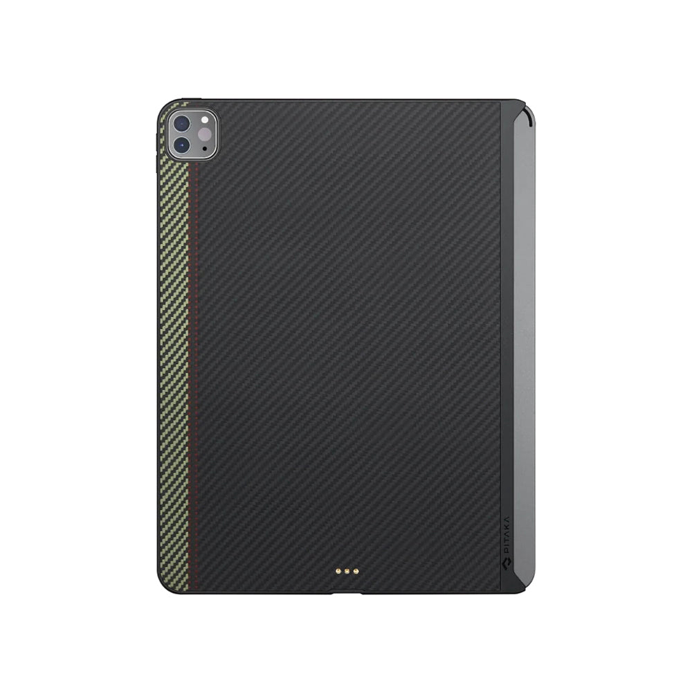 iPad Pro 11 2021 (3.Nesil) Kılıf Aramid Fiber Pitaka Ultra-Slim Classic Serisi Tablet Kılıf