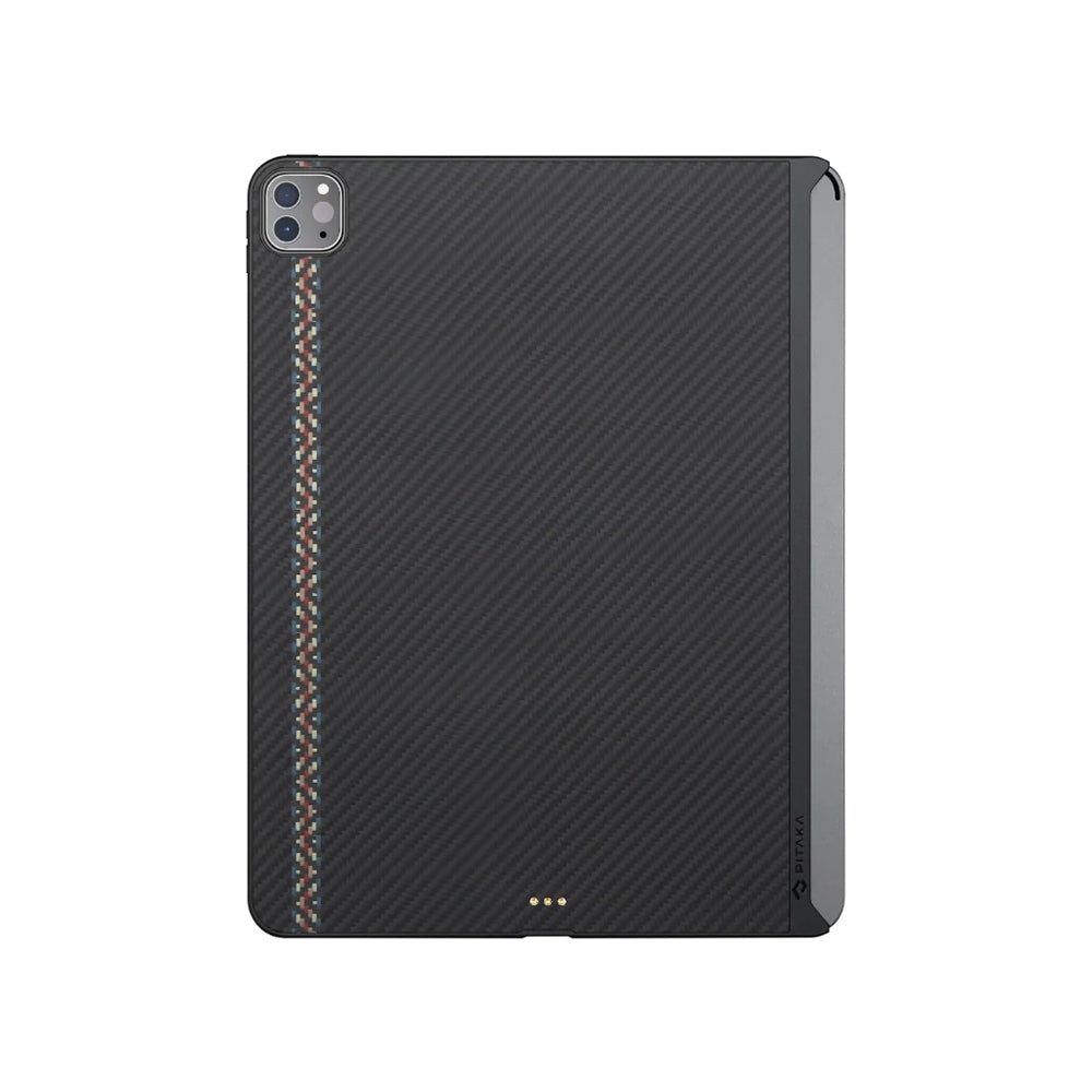 iPad Pro 11 2021 (3.Nesil) Kılıf Aramid Fiber Pitaka Ultra-Slim Classic Serisi Tablet Kılıf