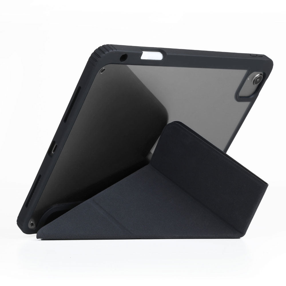 iPad Pro 11 2021 (3.Nesil) Kılıf SkinArma 360 Tam Koruma Airbagli Arkası Şeffaf Standlı Shingoki Kılıf