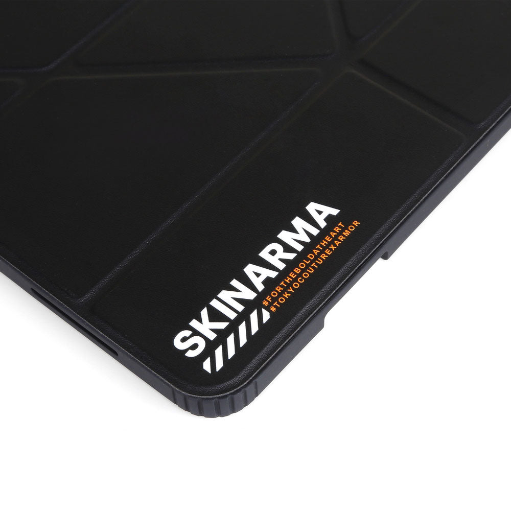 iPad Pro 11 2021 (3.Nesil) Kılıf SkinArma 360 Tam Koruma Airbagli Arkası Şeffaf Standlı Shingoki Kılıf