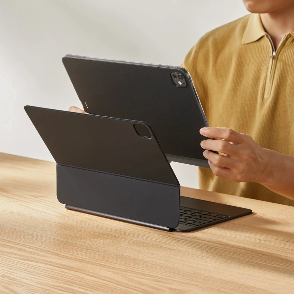 iPad Pro 11 2024 Kılıf Aramid Fiber Pitaka Ultra-Slim Classic Serisi Tablet Kılıf
