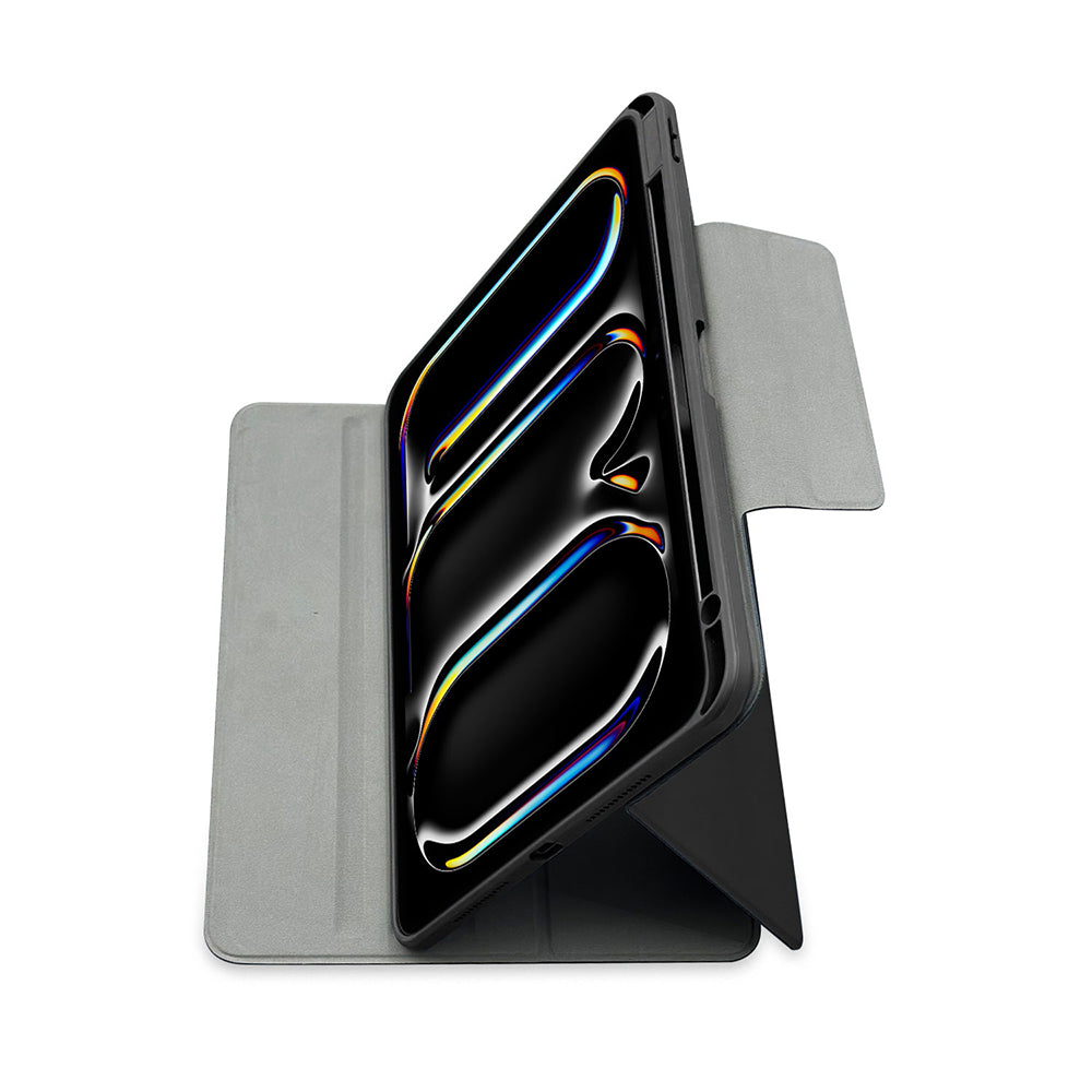 iPad Pro 11 2024 Raptic Spin Detachable Folio PU Ayrılabilir Kalem Bölmeli Standlı Kılıf