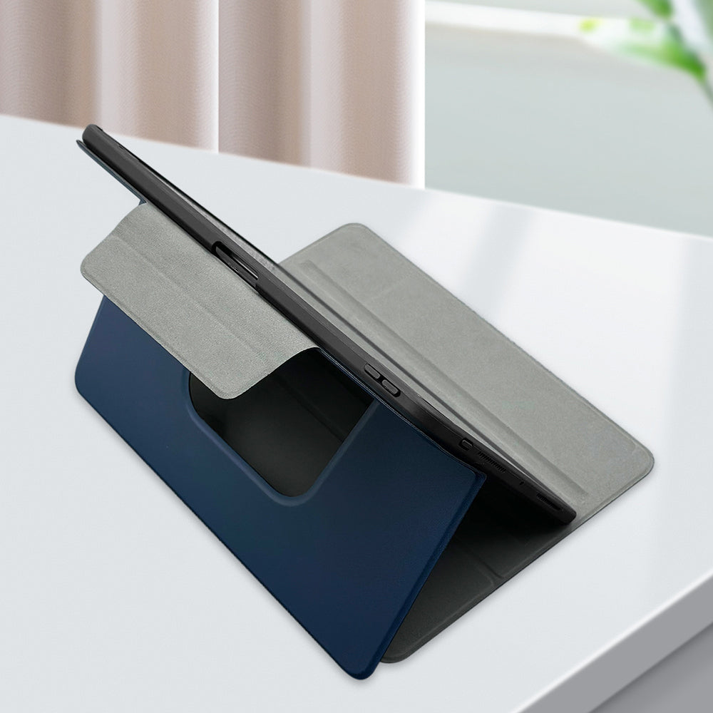 iPad Pro 11 2024 Raptic Spin Detachable Folio PU Ayrılabilir Kalem Bölmeli Standlı Kılıf