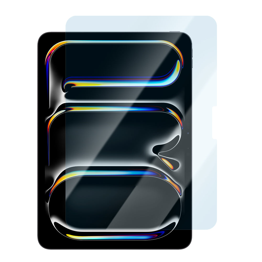 iPad Pro 11 2025 M5 CaseWorld Eyesafe Mavi Işık Teknolojili Temperli Cam Ekran Koruyucu + Uygulama Aparatı