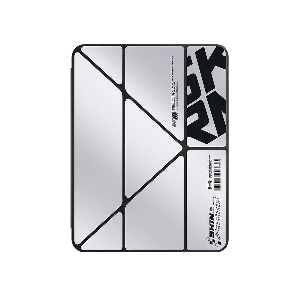 iPad Pro 11 2025 M5 Kılıf SkinArma Holografik Tasarımlı Arkası Şeffaf Çıkarılabilir Magnetik Kira Kobai Kılıf