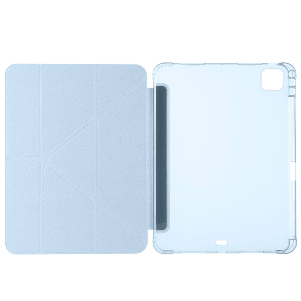 iPad Pro 11 2025 M5 Kılıf Zore Tri Folding Kalem Bölmeli Standlı Kılıf